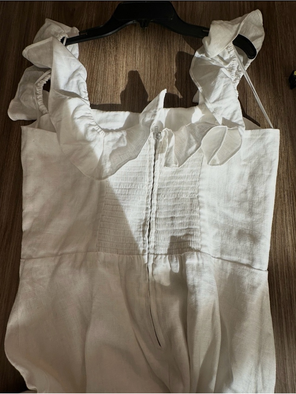 Reformation Amethyst Linen Dress. - Picture 8 of 9